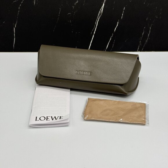 NEW LOEWE LW40134U 25A, SQUAREOVERSIZED WHIYE GRAY WOMEN SUNGLASSES LOEWE - Picture 9 of 9